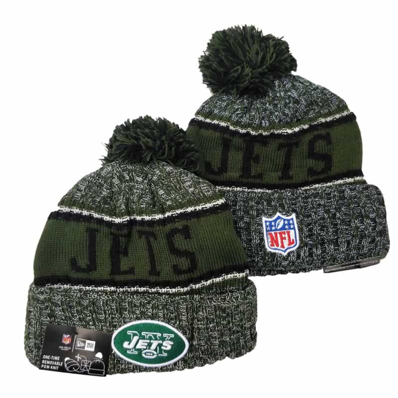 New York Jets Team Logo Knit Hat YD (2)